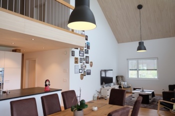 Klimaholzhaus im klassichen Stil