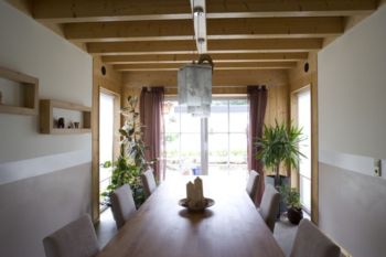 Klimaholzhaus in Putzoptik in Dietenhofen