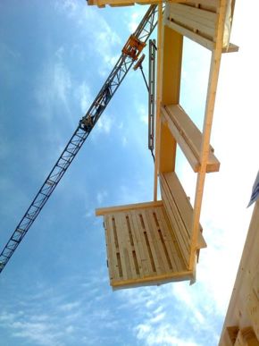 Stück für Stück zum Holzhaus